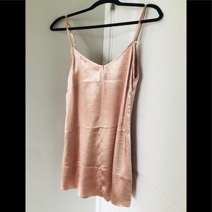 Boohoo Mini Slip Dress